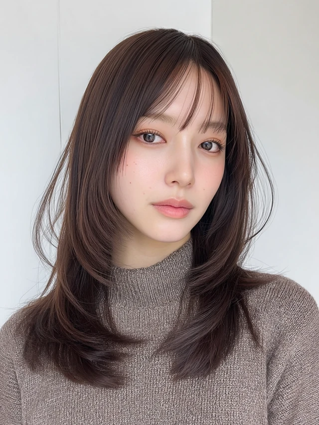 参考にするレイヤーヘアスタイル